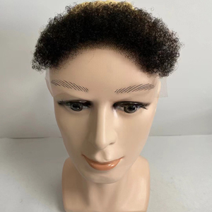 Barba e baffi realistici in capelli umani, realizzati a mano all'uncinetto con base in pizzo invisibile, per <span class=keywords><strong>uomo</strong></span> - Product Image 4