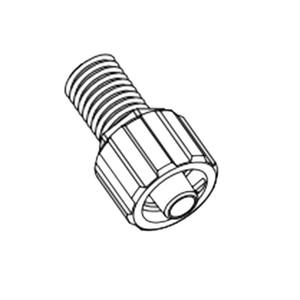 Conector Macho JU Luer 1/4-28UNF Roscado de Plástico para Uso Médico e Industrial - Product Image 5
