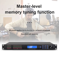 Processeur de signal audio DSP480 avancé, unité numérique 4x8, ajuste le délai, la fréquence et le volume pour chaque sortie audio