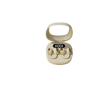 X31 Clip On Wireless <b>Bluetooth</b> Earphones BT 5.4 Touch Control Digital Display Sports Running - Product Image 5