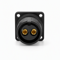 Connecteur étanche IP67 pour applications industrielles et extérieures, prise mâle M40, verrouillage à baïonnette, câble moulé