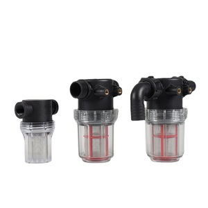 Filtre pré-filtrant à eau, écran filtrant en acier inoxydable de 20 microns, corps en plastique pour tuyau d'entrée, filtration secondaire - Product Image 4