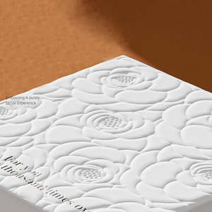 Wholesale Custom Heaven Earth Cover Rigid <b>Eco</b>-Friendly 2mm Recyclable Two-Piece Gift Box Embossing Sponge Lining for Jewelry - Product Image 2