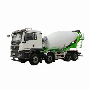 New 9cbm Ready Mix Cement Trucks Concrete Mixer China Truck mit Hydraulic Pump