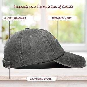 Casquette de baseball ajustable brodée pour les amoureux des chiens et les jardiniers – Vente en gros - Product Image 4