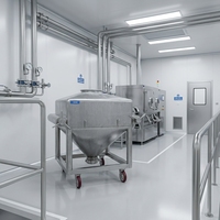 Mélangeur à tambour élévateur Hopper pour produits chimiques, aliments, plastiques, poudres, granulés – Équipement de mélange GMP en acier inoxydable, économe en énergie