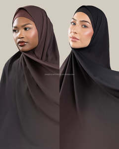 Tùy Chỉnh Malaysia Voan Khăn Choàng Voan Lụa In Voan Tùy Chỉnh Thiết Kế - Product Image 3