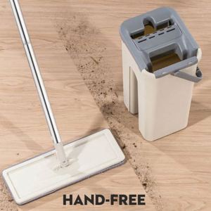 Factory Wholesale Customization Squeeze Floor <b>Mop</b> Bucket Household Spin Bucket Magic Flat <b>Mops</b> Home Kitchen Dry Wet <b>Mops</b> - Product Image 4