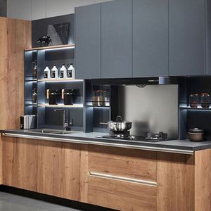 Los gabinetes de cocina de alta calidad de estilo moderno Proporcionan personalización de diseño gratuito de muebles para el hogar - Product Image 5