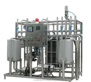 Máquina de pasteurização de sorvete de leite de vaca para pasteurização de alta pressão, iogurte