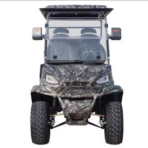 Carrito de Golf de Lujo Todoterreno para Caza y Golf, 6 Plazas, Elevado, Camuflaje - Product Image 2