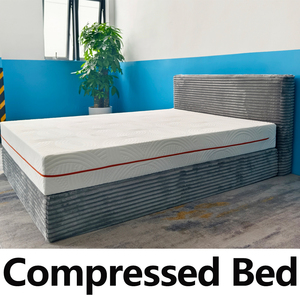 Compressed Modular <strong>Bed</strong> <strong>in</strong> <strong>a</strong> <strong>Box</strong> Vacuum Sealed High Density Pure Sponge Fabric Space Saving Quick Expansion Low Shipping Cost - Product Image 3