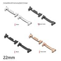 Konektor Tali Jam Tangan Logam untuk Samsung Galaxy Watch 8 Classic 22mm Pengganti Adaptor Tali Grosir
