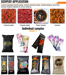 全自動水平シーシャフカたばこ糖蜜投与包装機50gr 100gr 250grシーシャパッキング - Product Image 2