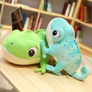 Jouet en peluche caméléon réaliste pour grossistes - Product Image 2