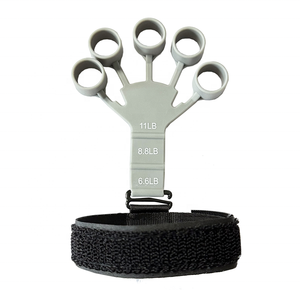 Grip sức mạnh huấn luyện viên 6.6 ~ 21lbs Silicone có thể điều chỉnh mở rộng tay <span class=keywords><strong>Exerciser</strong></span> ngón tay <span class=keywords><strong>Exerciser</strong></span> cho tay trị liệu - Product Image 4
