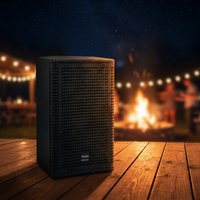 Haut-parleur actif large bande Thinuna T-8-DLProfessional de 8 pouces, haute pression sonore (SPL) 131 dB, amplificateur intégré de 350 W, haut-parleur 2 voies alimenté pour événements