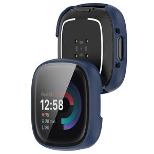 Étui de protection plein écran trempé de haute qualité pour étui pare-chocs <span class=keywords><strong>Fitbit</strong></span> Versa 4 Sense 2 PC - Product Image 4