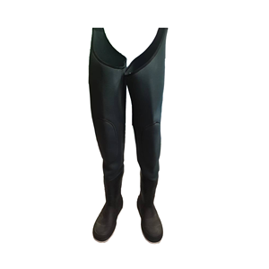 Cuissardes <span class=keywords><strong>de</strong></span> pêche <span class=keywords><strong>en</strong></span> éponge néoprène noir <span class=keywords><strong>de</strong></span> type court <span class=keywords><strong>de</strong></span> conception spéciale pour bottes <span class=keywords><strong>de</strong></span> <span class=keywords><strong>chasse</strong></span> - Product Image 6