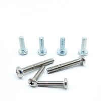 6-32 M3x16 Phillips SS Vis à métaux à tête cylindrique ronde croisée en acier inoxydable Din7985