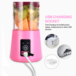 Tragbarer Entsafter Mixer Haushalt Obst mischer Lebensmittel Entsafter Mixer Cup Wireless USB Wiederauf ladbarer Mini Hand tragbarer Mixer 20 - Product Image 4