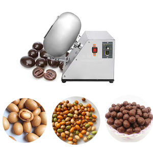 La máquina de recubrimiento de maní más profesional, máquina de recubrimiento de praliné de chocolate y chocolate, máquina de recubrimiento de chocolate Nana chips - Product Image 5