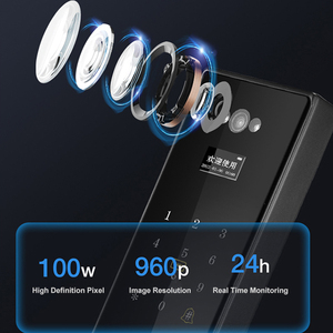 Tuya ứng dụng máy ảnh cổng khóa Wifi điện tử điều khiển từ xa kỹ thuật số và vân tay cửa thông minh xử lý ổ khóa với máy ảnh mắt mèo - Product Image 6