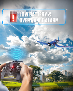 Avión RC 2.4G F4U <span class=keywords><strong>Corsair</strong></span>, Juguetes de Aviones Planeadores con Control Remoto Xpilot, Avión EPP RC de Ala Fija, Juguetes para Niños, Regalos de Cumpleaños - Product Image 6