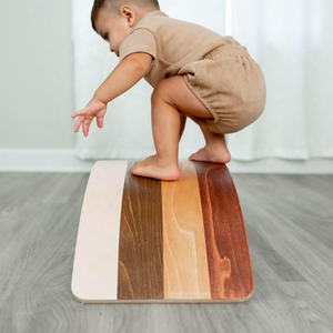 2025 eco nuevo diseño PaintingTeaching Aids Wobble Curvy educativo jugando Yoga juguetes niños tablero <span class=keywords><strong>de</strong></span> equilibrio <span class=keywords><strong>de</strong></span> madera para niños juguete - Product Image 4