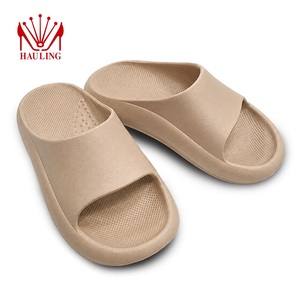 Pantuflas de plataforma EVA a la moda con suela acolchada gruesa y suave, diseño ligero para interiores y exteriores, pantuflas tipo flip-flops para toda la familia - Product Image 2