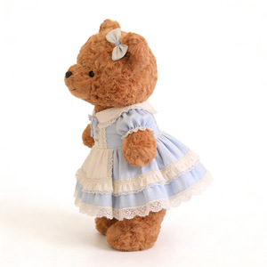 Orsetto di peluche personalizzato all'ingrosso, orsetto di peluche di tendenza, orsetto di peluche alla moda e carino con <span class=keywords><strong>vestito</strong></span> - Product Image 4