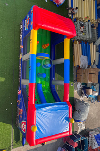 Juguetes Inflables con Diseño <span class=keywords><strong>de</strong></span> Patas <span class=keywords><strong>de</strong></span> Dibujos Animados, <span class=keywords><strong>Carro</strong></span> <span class=keywords><strong>de</strong></span> Patrulla Inflable, Brincolín Inflable - Product Image 3