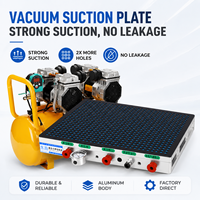 Table de fixation à ventouse CNC multi-trous avec conception à trous densément répartis pour l'usinage de l'aluminium, du cuivre et du plastique