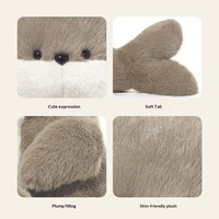 Jouets en peluche personnalisés avec logo, poupée en peluche, articles commémoratifs d'événements, cadeaux d'anniversaire, cadeaux de fêtes