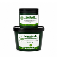 Gel coiffant hydratant sans alcool à base de plantes, tenue extra forte, finition mate, pour tous les types de cheveux, marque privée, 16 oz
