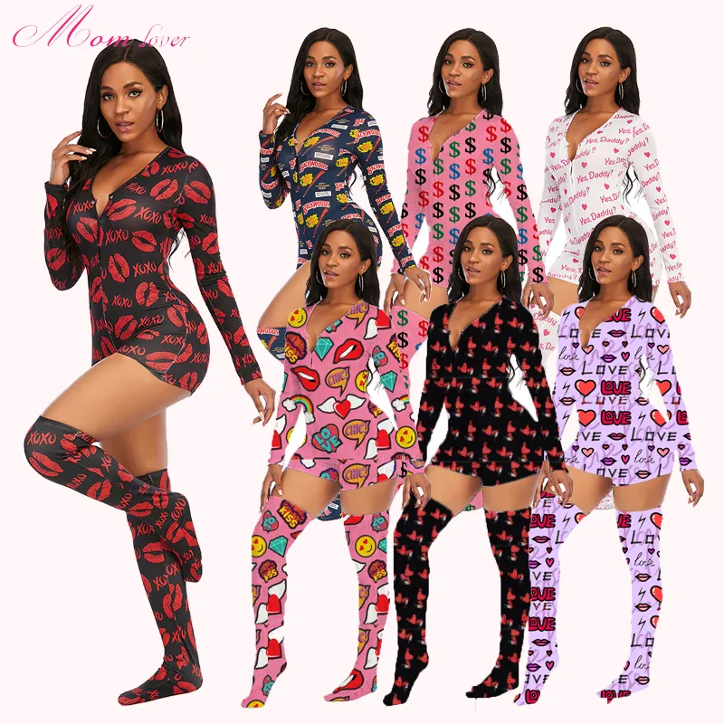 Mode Sexy onesis sommeil porter adulte <span class=keywords><strong>onesie</strong></span> pyjama 2 pièces femme <span class=keywords><strong>onesie</strong></span> assorti chaussettes