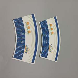 Vaso de Papel Desechable, Impermeable, Ecológico y Reciclable, Hecho de Pulpa de Madera Virgen con Recubrimiento de PE, Diseño Personalizado para Alimentos, Snacks, Fideos y Ensaladas - Product Image 3