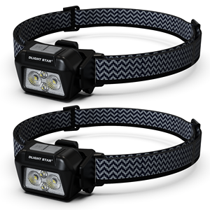 Lampe frontale IP65 personnalisée en usine, lampe frontale industrielle OEM/ODM, lampe frontale de travail étanche et antichoc - Product Image 1