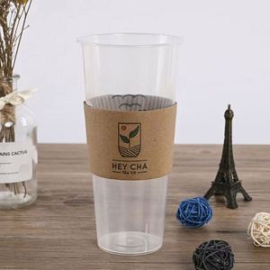 Manchons en carton ondulé pour gobelets à café ou thé au lait, vente en gros - Product Image 6