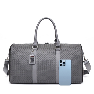 <span class=keywords><strong>Borsone</strong></span> Portatile Grande Capacità Nuova Borsa da Viaggio in PU con Chiusura a Cerniera alla Moda per <span class=keywords><strong>Nuoto</strong></span> Fitness Sport Uso a Tracolla - Product Image 2