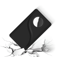 Étui de protection en silicone pour Apple AirTag, localisateur, traceur, dispositif anti-perte, porte-cartes de crédit pour AirTag, clip de portefeuille