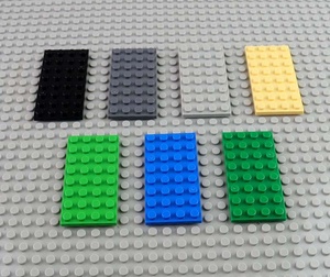 แผ่นฐานต่อประกอบบล็อกพลาสติก 4x8 รุ่น 3035 ของ BLOCKMOC MOC ใช้ร่วมกันได้กับ STEM Educational ของเล่นเสริมพัฒนาการ ชิ้นส่วนอุปกรณ์เสริม DIY - Product Image 5