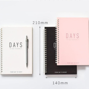 Customizable Journal Printing Softcover Planner <strong>Dairy</strong> Note <strong>Books</strong> Cheap A5 Spiral Notebook Printing - Product Image 3