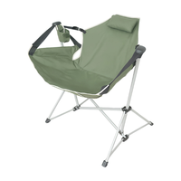 Nouvelle chaise pliante portable de camping, de pêche, de randonnée, de pique-nique et de jardin, en aluminium multicolore, durable, légère et inclinable