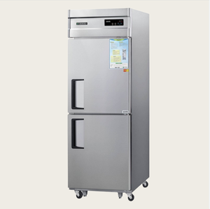 Refrigeradores Digitales de Acero Inoxidable de 2 Puertas y 25 Pies Cúbicos con 3 Estantes, Descongelación Automática y Ventilador de Eficiencia Energética de Grado 1 - Product Image 6