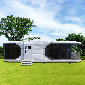 <span class=keywords><strong>Maison</strong></span> capsule spatiale moderne et hôtel préfabriqué avec un intérieur entièrement meublé pour les centres de villégiature - Product Image 1
