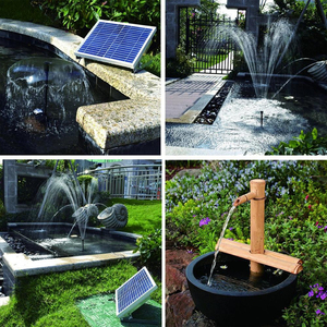 Pompe à eau solaire Systèmes d'énergie solaire Pompe à grand débit Calcium inversé Mini pompe de circulation d'eau auto-amorçante - Product Image 6