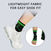 Chaussettes de pied en tricot très extensible avec attelle de cheville, manchon de soutien de Compression, fasciite plantaire