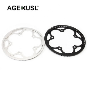 Aceoffix 130 BCD 50T A7075 protector de aleación anillo de cadena de bicicleta de una sola velocidad Uso de rueda de cadena para bicicleta plegable Brompton Fnhon <span class=keywords><strong>Dahon</strong></span> - Product Image 3