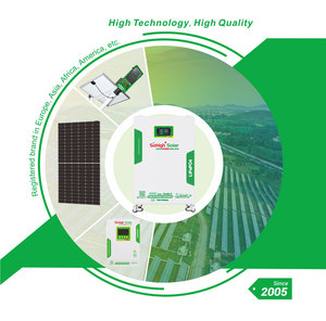 Système d'énergie solaire hybride complet triphasé 5 kW 8 kW 10 kW 48 V, système d'alimentation solaire hybride hors réseau pour la maison - Product Image 5